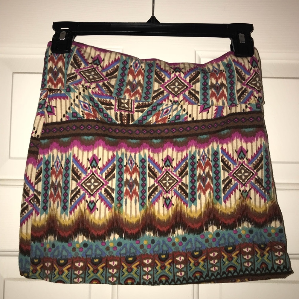 🎀Navajo print mini skirt🎀